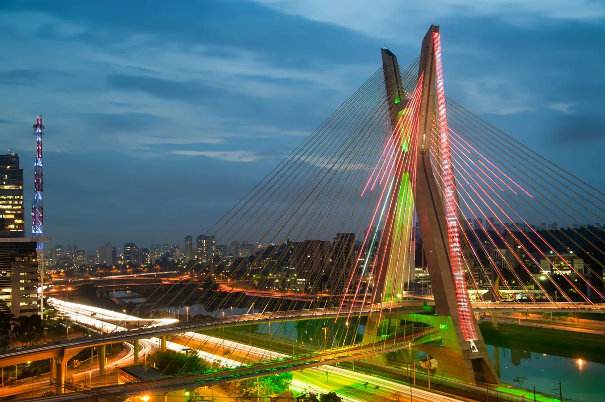 Arrival in Sao Paulo