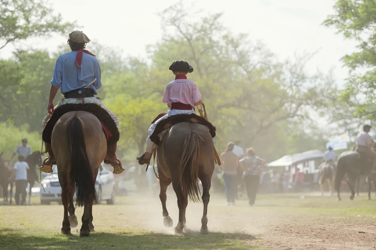 Estancia cowboy show