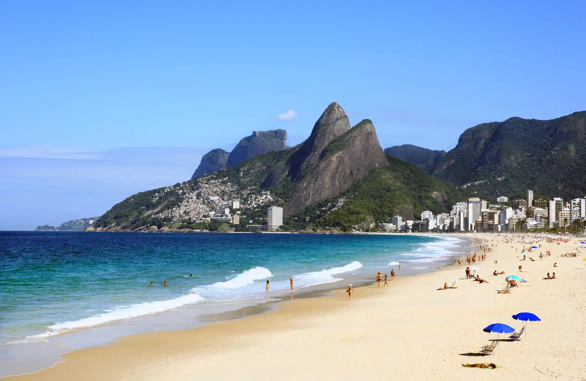 Arrival in Rio de Janeiro