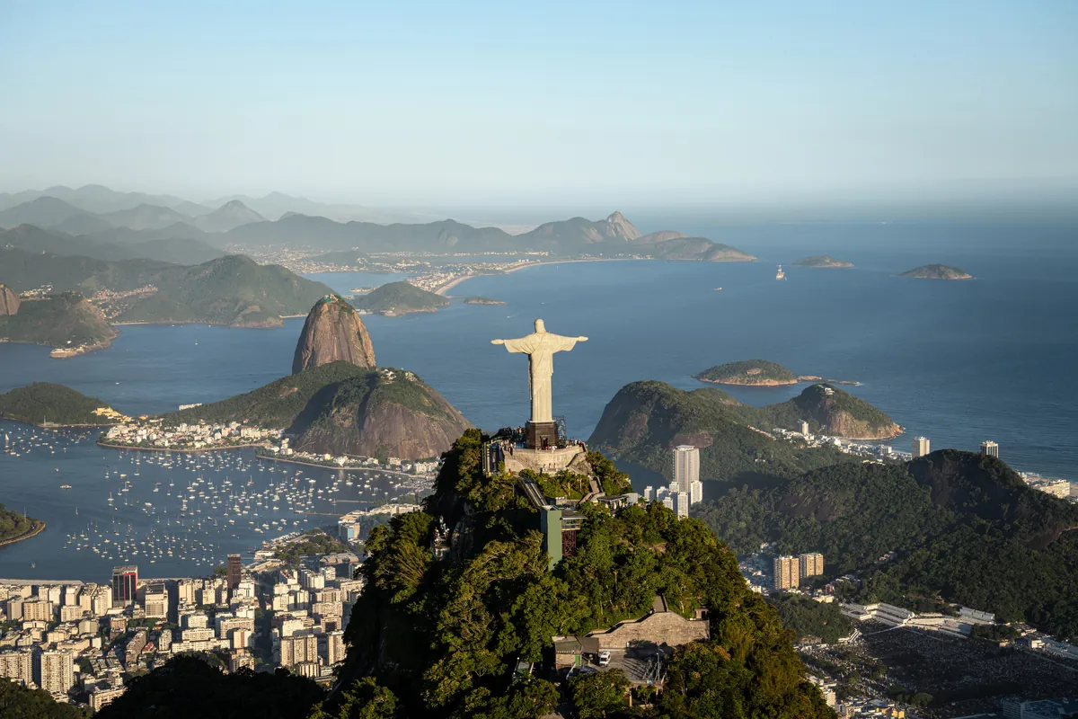 Christ the Redeemer and Rio Beaches