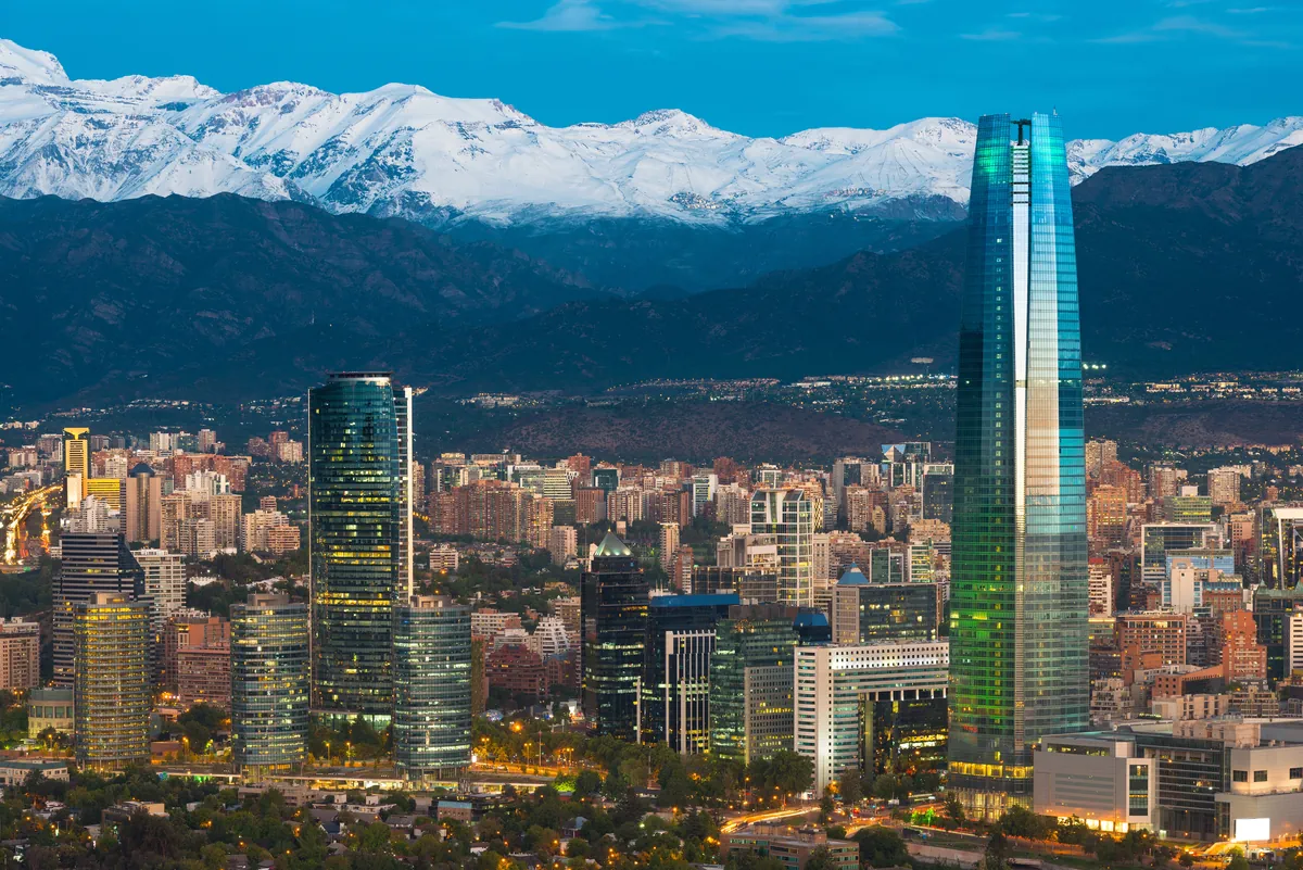 Arrival in Santiago