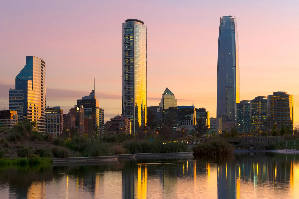 Arrival in Santiago