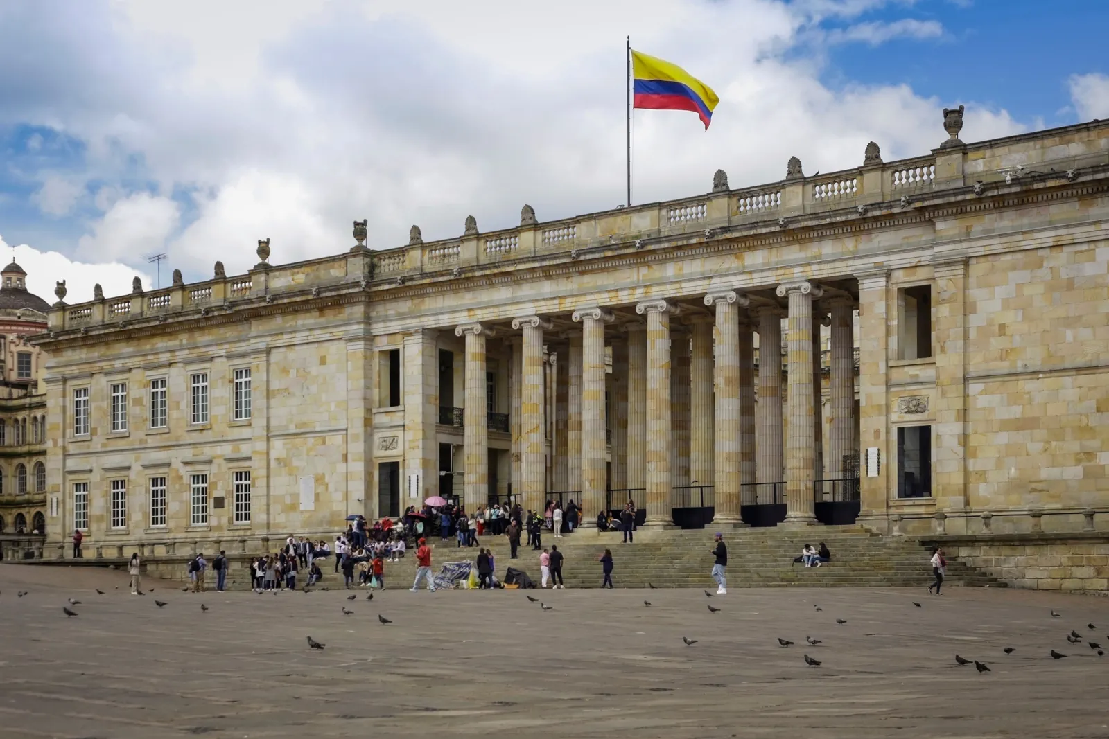 Arrival in Bogota