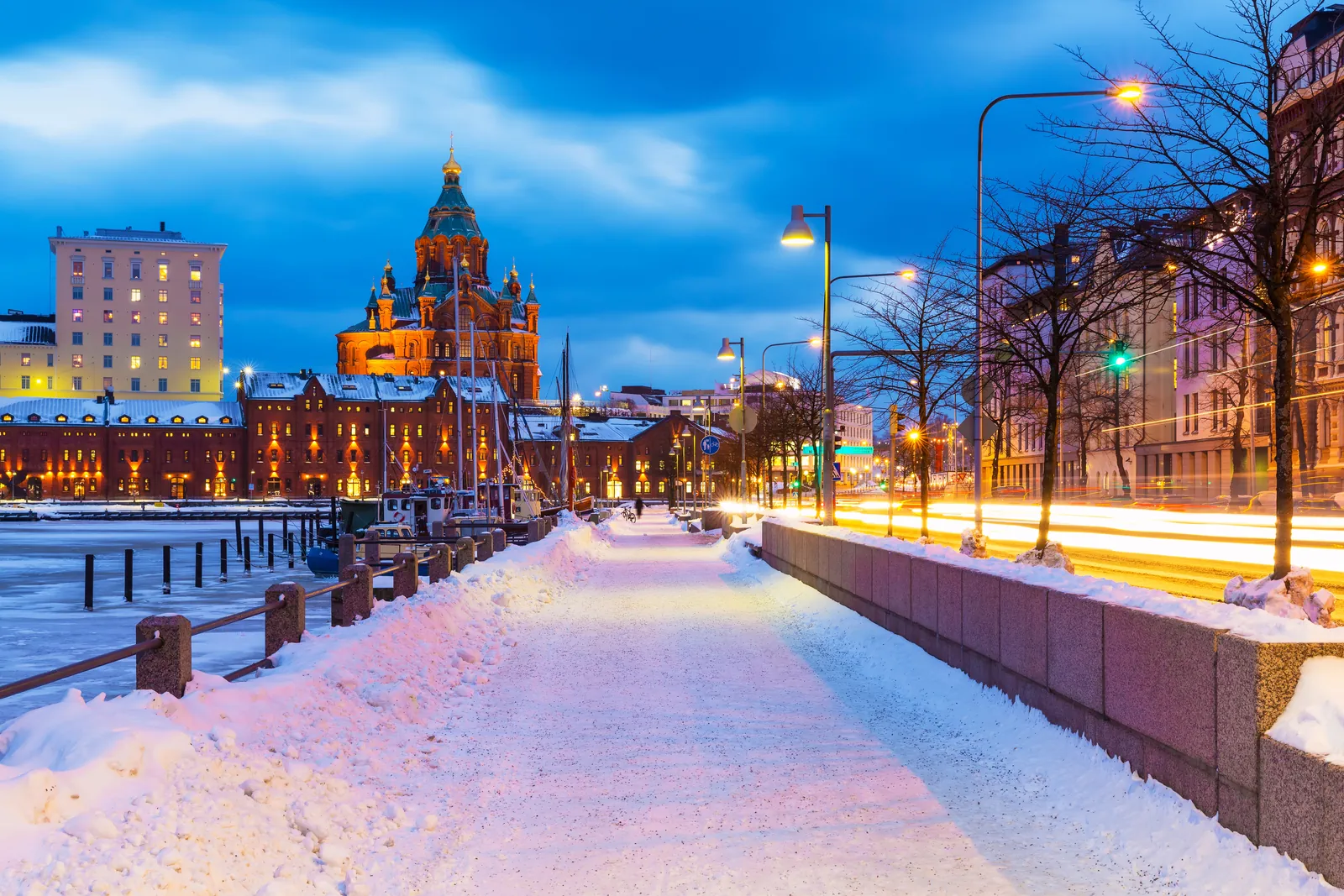 Arrival in Helsinki