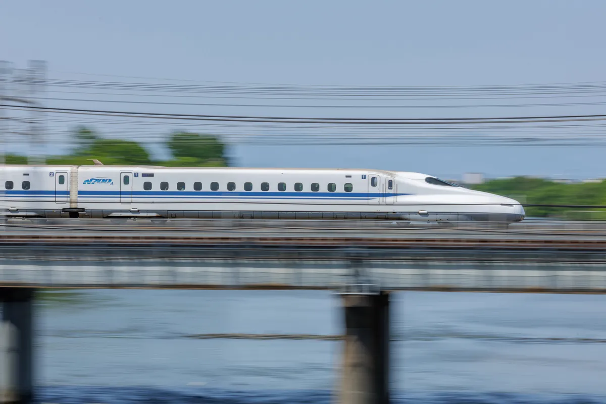 Shinkansen to Osaka