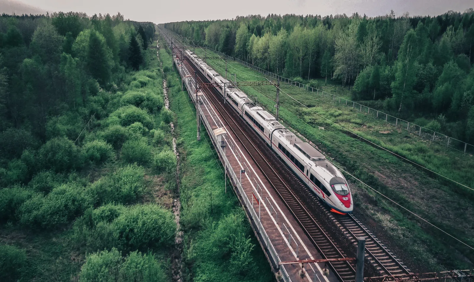 Moscow to St. Petersburg by High-Speed Train