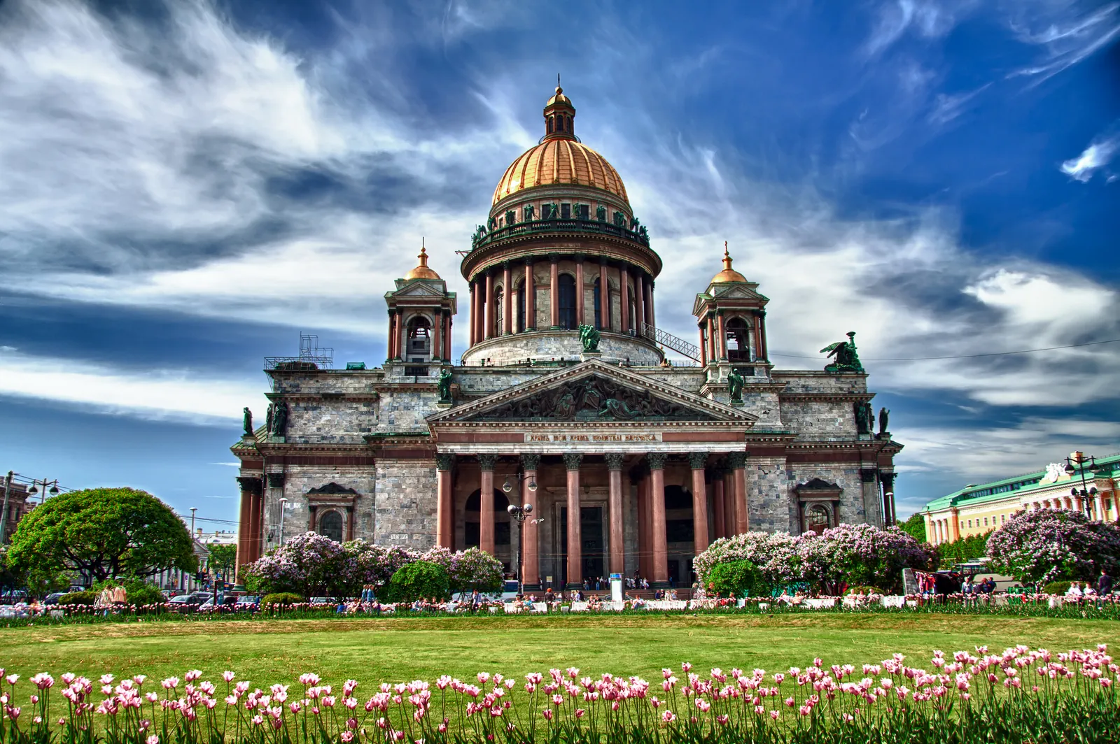 Hermitage, Palace Square & Neva River
