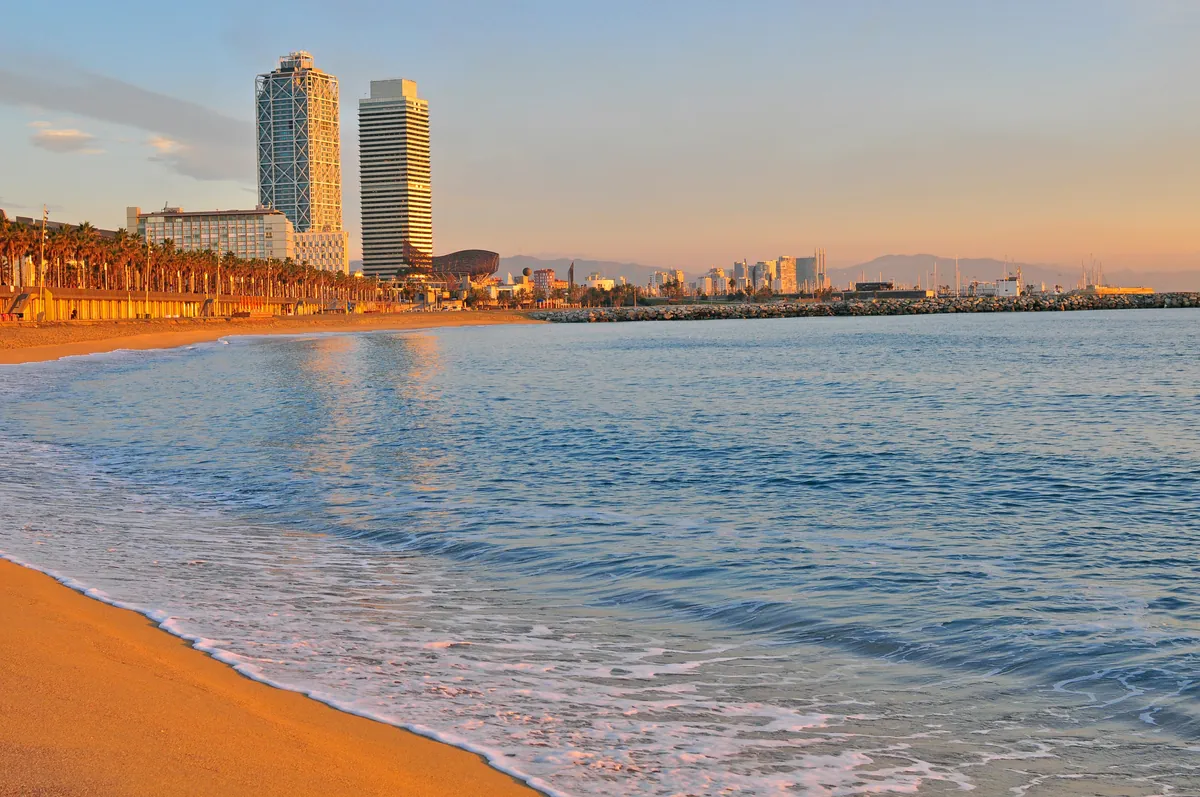 Arrival in Barcelona