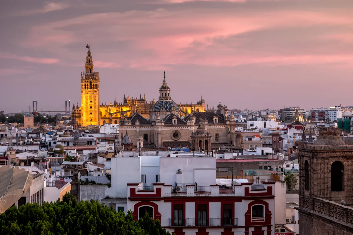 Arrival in Seville