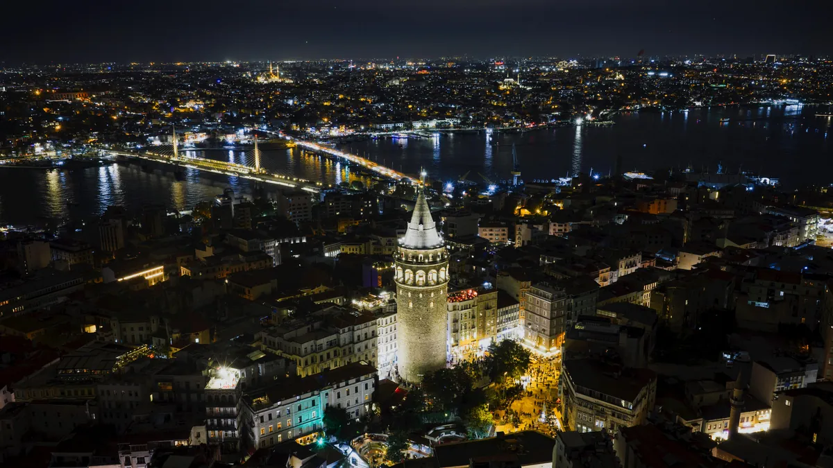 Bosphorus and Galata area Istanbul