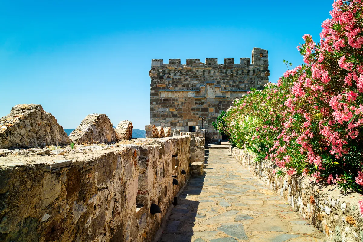 Bodrum Castle and old town