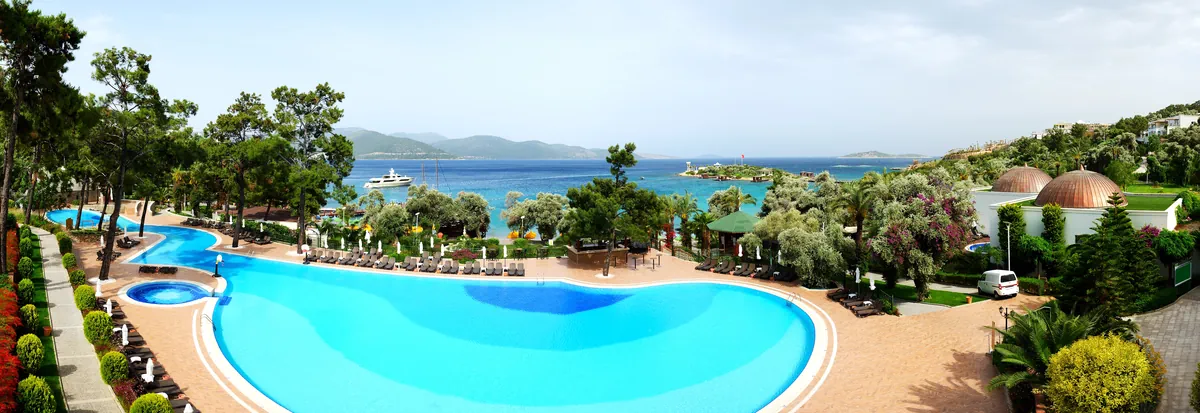 Bodrum luxury resort day