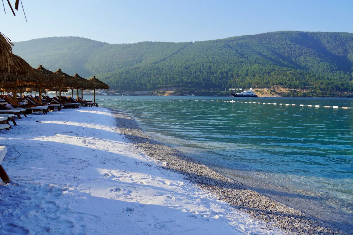 Kusadasi sea coast