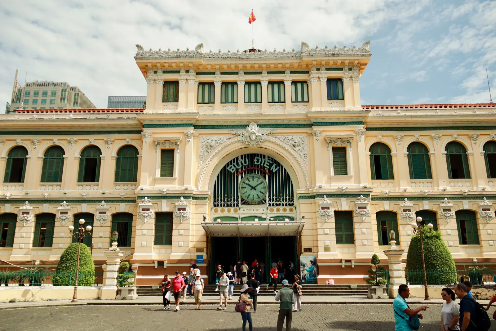 Arrival in Ho Chi Minh City
